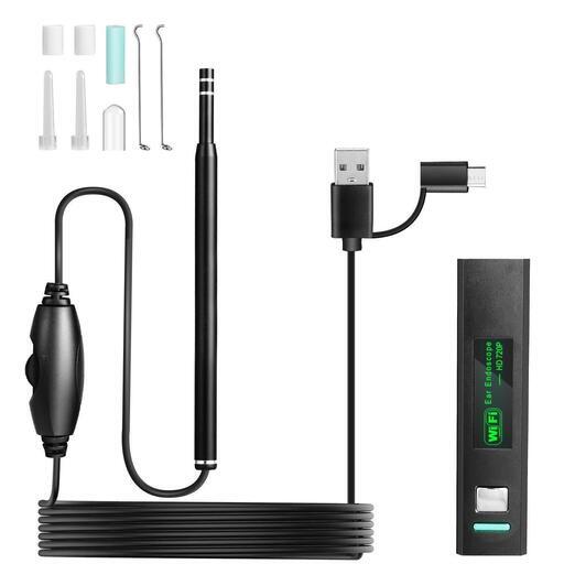 耳かき カメラ 【技適認証済み】 最新版 iphone対応可能 WIFI電子耳鏡