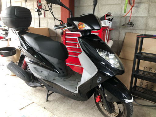 ☆安心の点検軽整備.動画有☆シグナスX ヤマハ SE44J 鍵付リアボックス付！純正キー2本！☆大人気車種をお安くゲット！マイルドな乗り味でとても乗りやすいですよ！