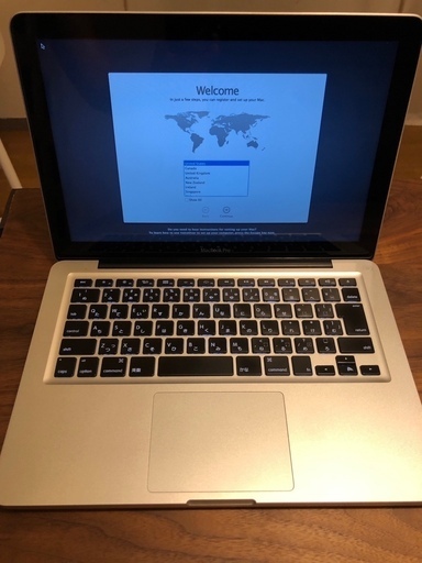 MacBook Pro A1278◆Late 2011◆Core i5/2.4GHz/4GB/新品SSD 480GB◆13型◆OS 1
