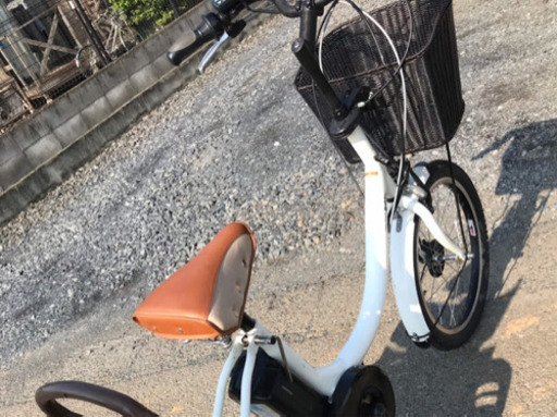 ８－３５　電動自転車ヤマハパスバビー　20インチ　充電器なし