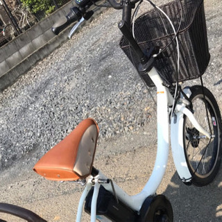 8－35 電動自転車ヤマハパスバビー 20インチ 充電器なし