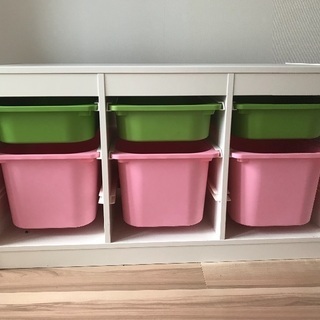 IKEA おもちゃ箱 収納棚