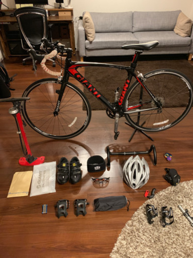 GIANT TCR composite 3 tiagra 備品セット