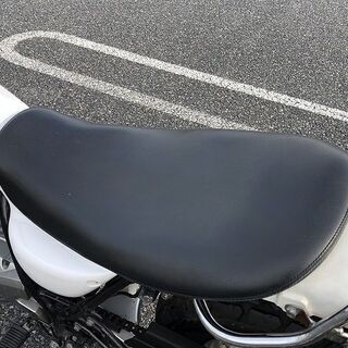 自賠責 R3/8/22迄 スズキ バンバン VanVan 200 白 スーパーサウンドマフラー 社外シート NH41Aの画像