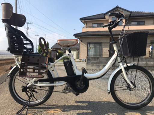 ８－３５　電動自転車ヤマハパスバビー　20インチ　充電器なし