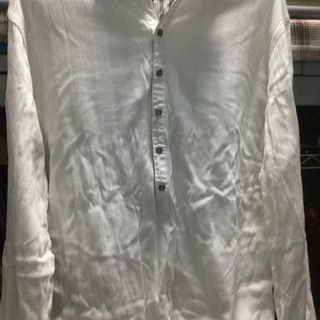 Men's Bigi メンズビギ 白ロング Tシャツ Lサイズ