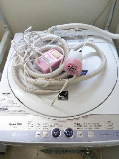 [取引中]  可動品 [風呂水給水ポンプ付き ] SHARP ES-55E6 Ag+イオンコート 5.5kg