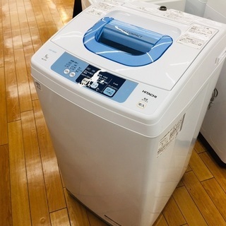 【トレファク鶴ヶ島店】HITACHI 5.0kg 全自動洗濯機