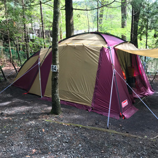 3回使用〕コールマン ラウンドスクリーン2ルームハウス テント