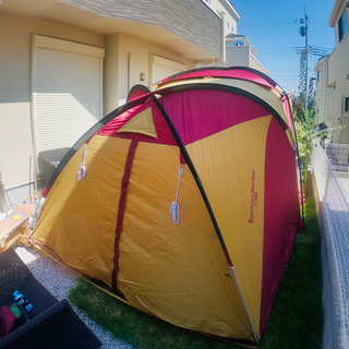 3回使用〕コールマン ラウンドスクリーン2ルームハウス テント