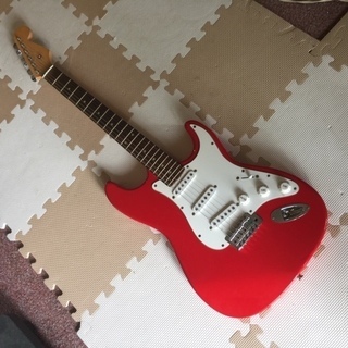 【美品】真っ赤なエレキ・ギター（Epiphone・エピフォン製純...