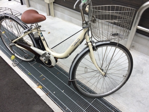 地域限定 ヤマハ パス リチウム 26インチ 白 アシスタ ビビ 神戸市