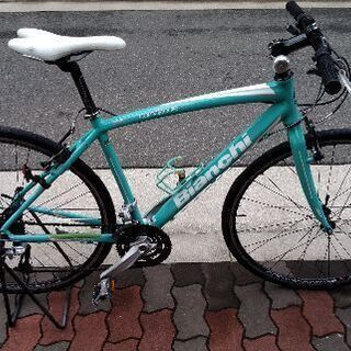 良品★Bianchi 　camaleonet　SPORT　700C アルミ 27速 470mm クロス  値上げ！！香川県高松発 BIANCHI CAMALEONTE SPORT ビアンキ