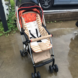 プーさん ベビーカー 対面式にも。生後1ヶ月〜（わけあり）の画像