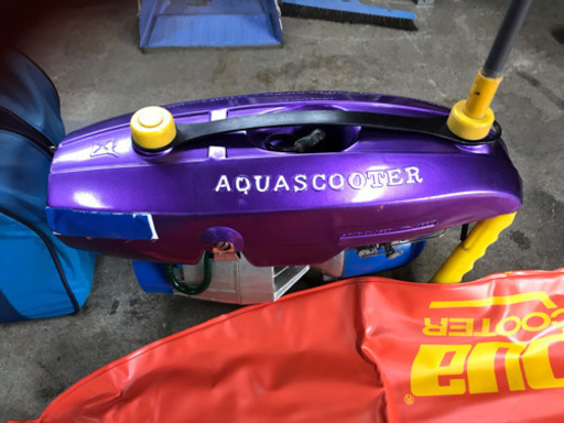 エンジンアクアスクーター、水中スクーター