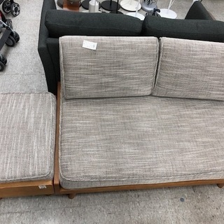 UNICO 2人掛けソファーオットマン付