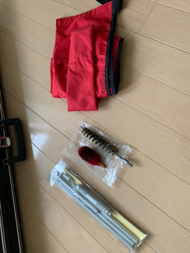 ジュラルミン洗矢セット ガンケース