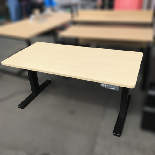 【自社配送は札幌市内限定】 FLEXISPOT 電動式 スタンディング デスク 作業台 昇降 テーブル 