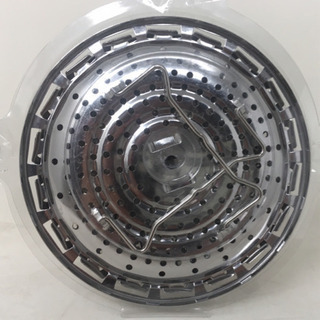 万能蒸し器 (折りたたみ足式)便利小物 C-3784の画像