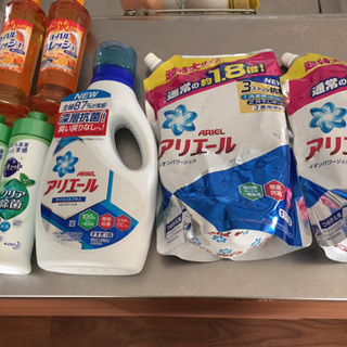 まとめてでも個別でも可！アリエール洗剤、食器用洗剤