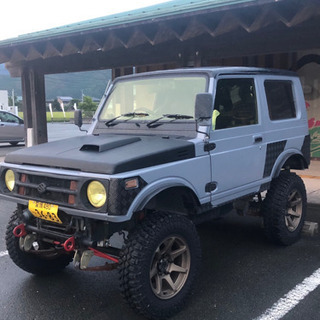 車検1年7か月たっぷり‼︎値下げしました！ジムニーja11 リフトアップ実働車！の画像