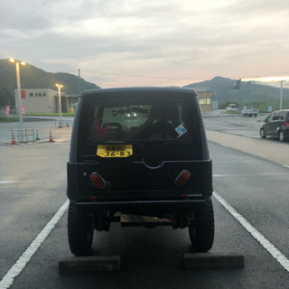 車検1年7か月たっぷり‼︎値下げしました！ジムニーja11 リフトアップ実働車！の画像