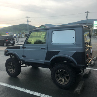 車検1年7か月たっぷり‼︎値下げしました！ジムニーja11 リフトアップ実働車！の画像
