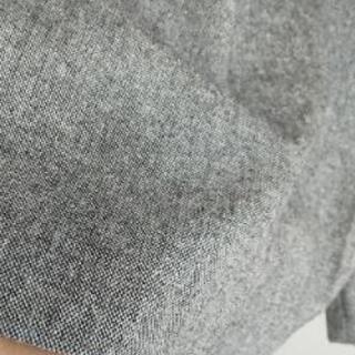 杢グレ―のワイドパンツ美品 フリー９月４日までの画像