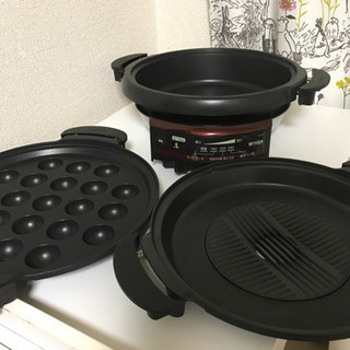 TIGER(タイガー)グリル鍋・たこ焼き・焼肉プレートの画像