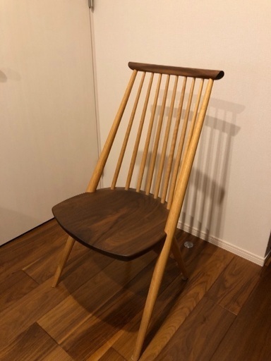 柏木工 シビルチェア CIVIL CHAIR(ウォールナット/オーク)　一脚＋純正クッション