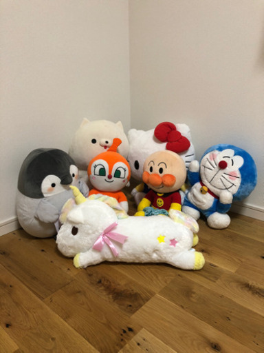 大きなぬいぐるみ7体セット！