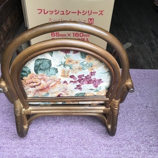 ☆地元のみ☆籐　座椅子☆の画像