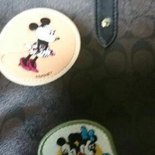 😺(最終お値下げ)本物！お買い得❗COACH(コーチディズニートートバッグ)ミッキーマウス(送料無料)正規品、未使用品(直接引き取り歓迎)の画像