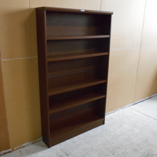 薄型木製本棚『良品中古』 【リサイクルショップサルフ】