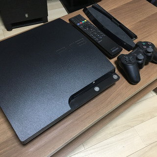 PS3 / Playstation 3 本体 (リモコン・縦置き...