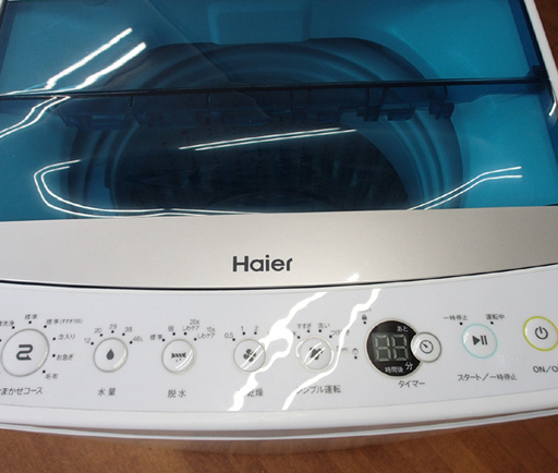 ♪Haier/ハイアール 洗濯機 JW-C55A 5.5kg 2017年製 洗濯槽外し清掃済 札幌♪