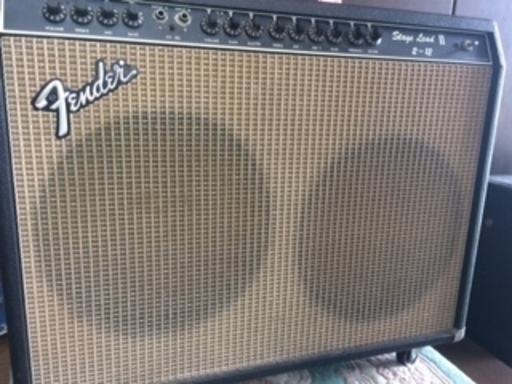 fenderアンプ少し難あり