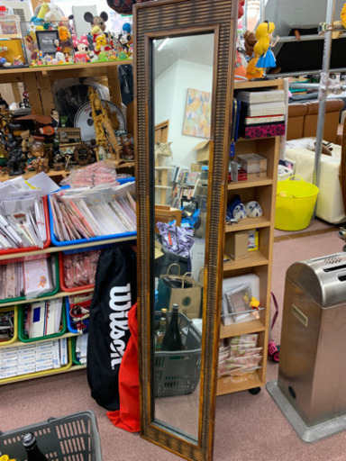 ★アジアン調  お洒落な姿見★