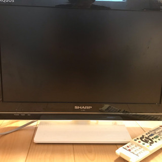 液晶カラーテレビ19型 SHARP