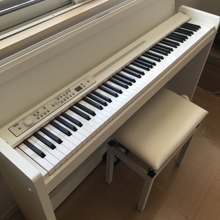 期間限定で値下げ【保証残あり】KORG 電子ピアノ　おまけで椅子も！