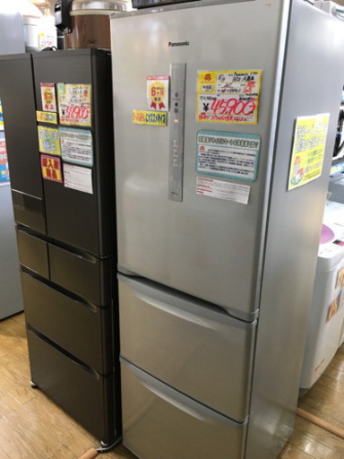 2015年製 Panasonic パナソニック 365L冷蔵庫 ECONAVI NR-C37DML-S 日本製