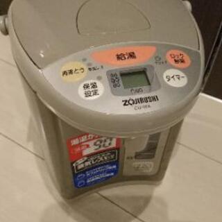 象印 電動ポット 調乳用の60℃設定付