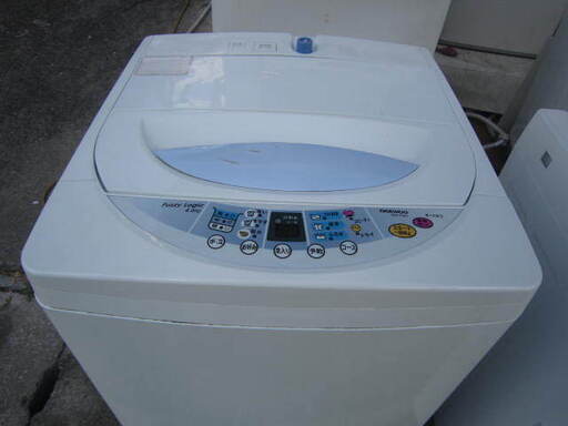 デンウー洗濯機4.6キロ　2006年製DWA-ｐ46W　夜8時半まで営業中！