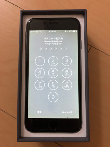 iPhone6 16GB au バッテリー良好