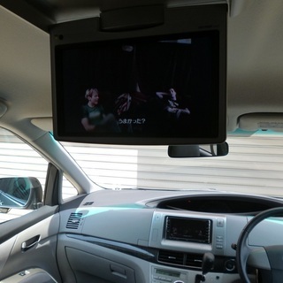 検査2年2月アエラス7人乗 純正HDDナビ/フリップダウンモニター/DVD再生/バックカメラ/パワースライドドア/スマートキー/ワンオーナー/HID/ETCの画像