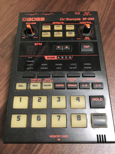 BOSS sp202 サンプラー