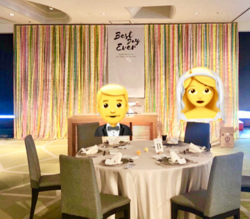 リボンカーテン（結婚式や文化祭、インテリアなど）