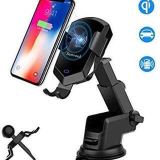 【新品未使用】車載Qi ワイヤレス充電器 Sunvook 車載ホ...