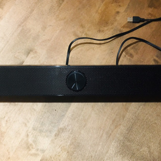 【ほぼ未使用品】パソコンスピーカー テレビスピーカー
