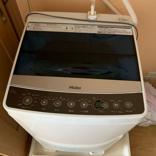 Haier5.5kg洗濯機（JW-C55A-K)の画像